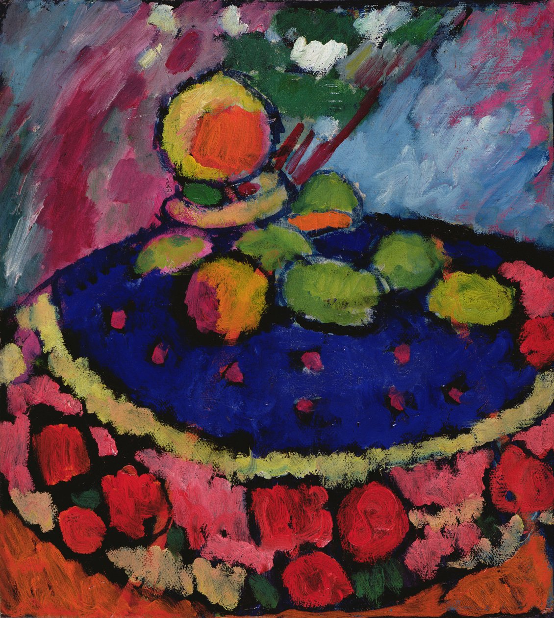 Mit Rundem Tisch, 1910 od Alexej von Jawlensky