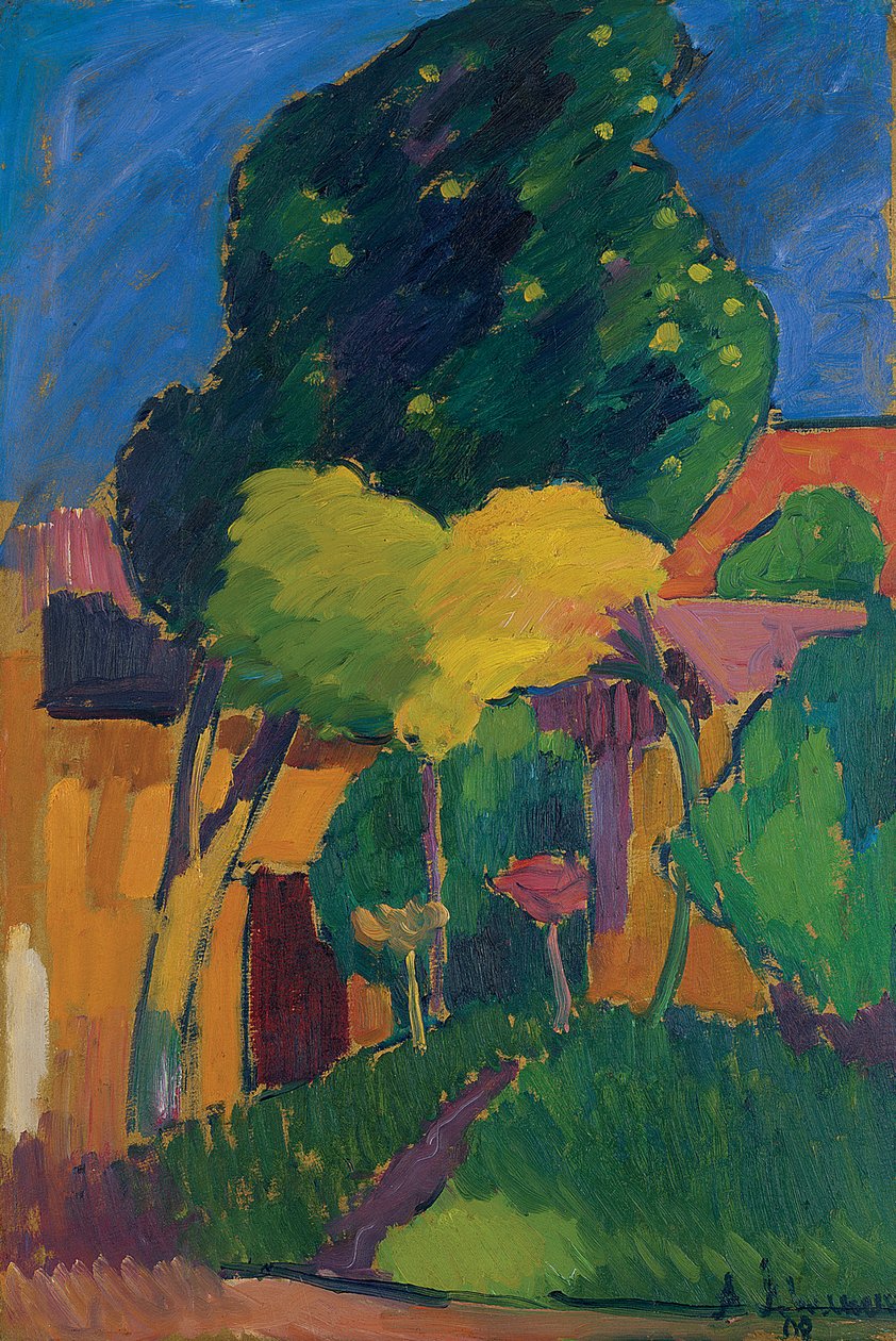 Murnau, 1908 od Alexej von Jawlensky