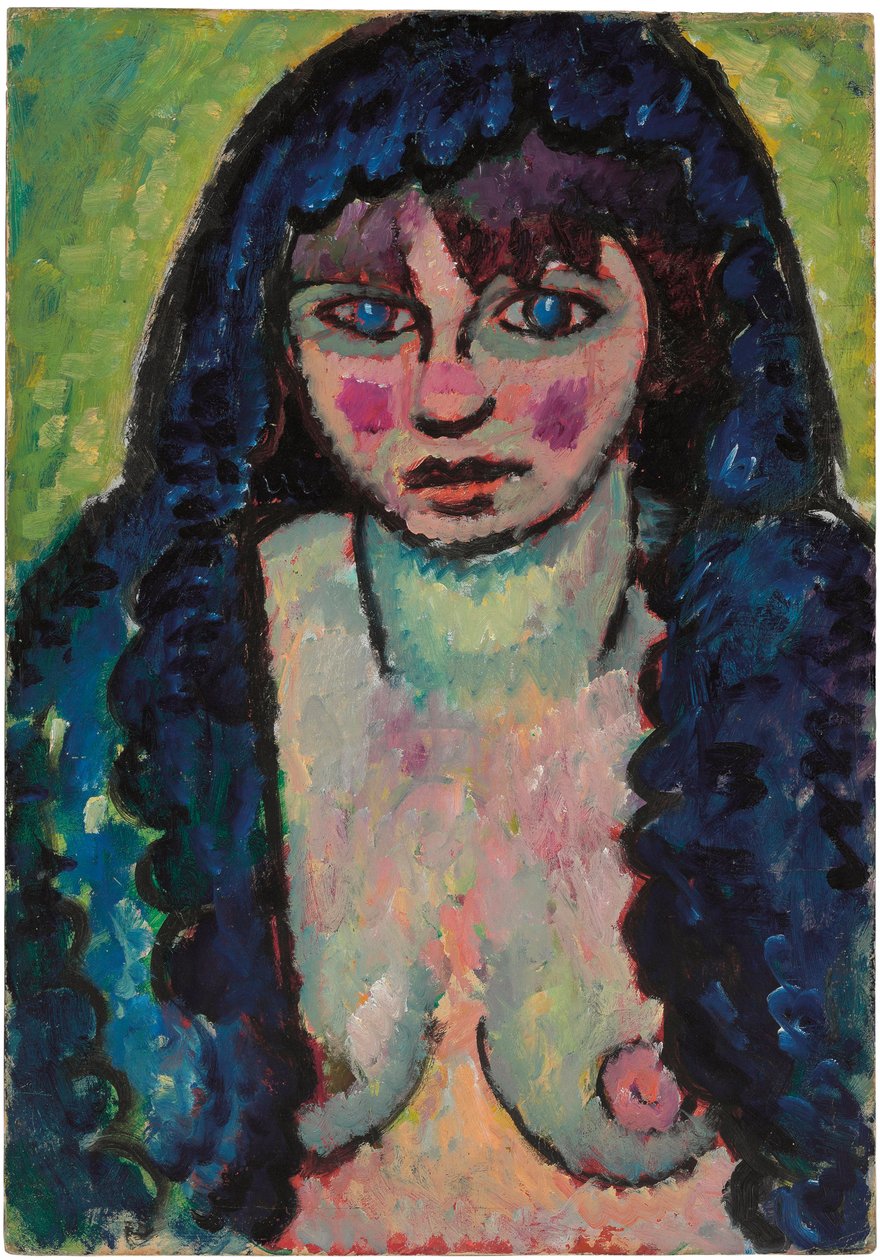 Portrét ženy, kolem roku 1912 od Alexej von Jawlensky