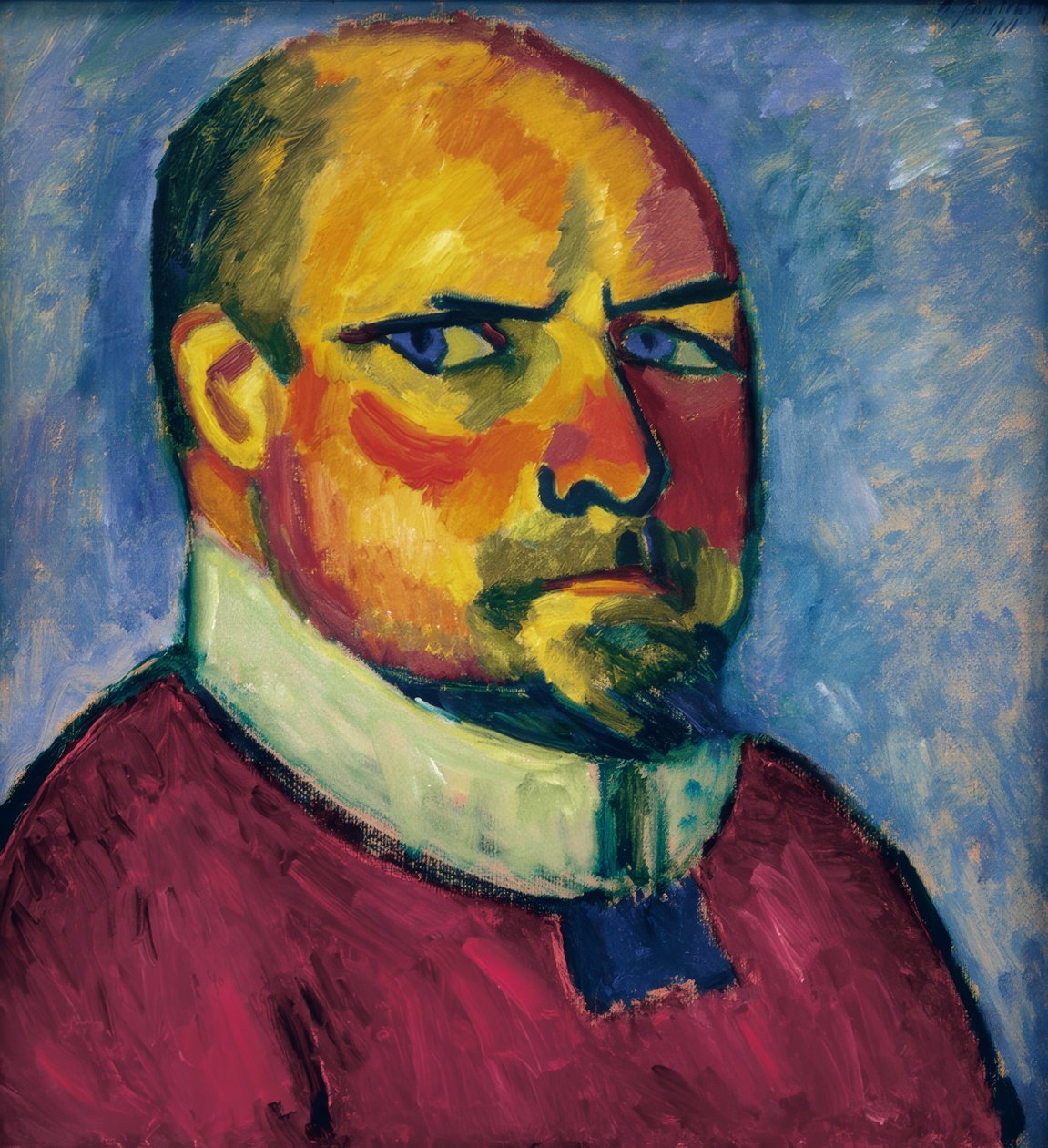 Autoportrét od Alexej von Jawlensky
