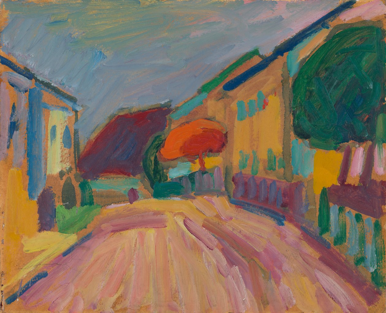 Skica z Murnau od Alexej von Jawlensky