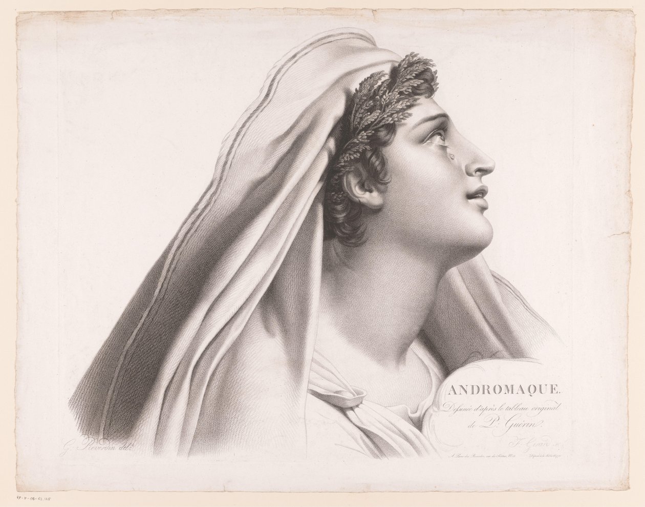Andromache Andromaque (název na objektu) od Alexis François Girard