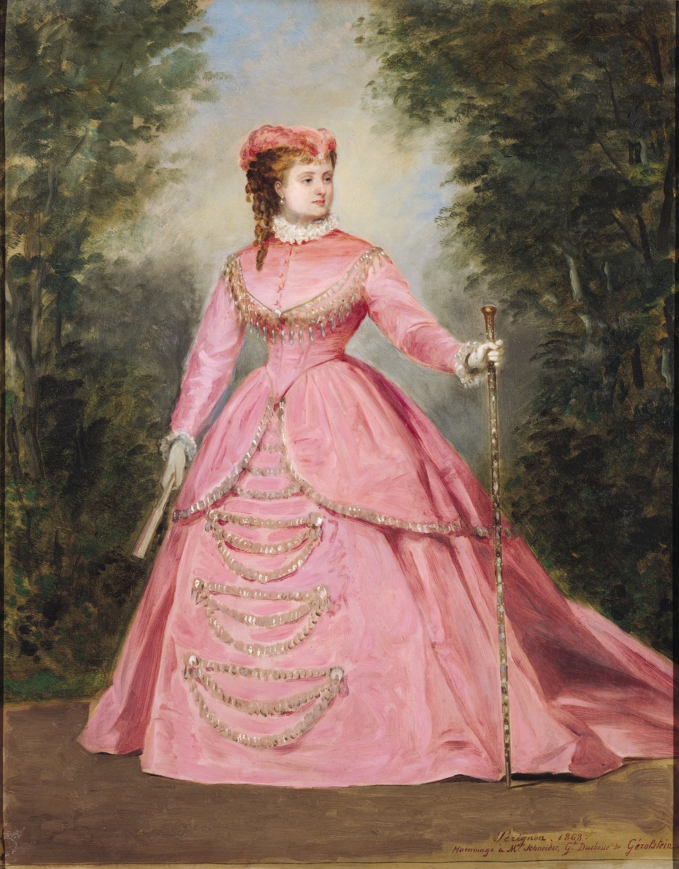 Hortense Schneider (1838-1920) 1868 od Alexis Joseph Perignon