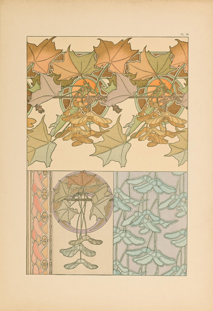 Dekorativní dokumenty, 1902. od Alfons Marie Mucha