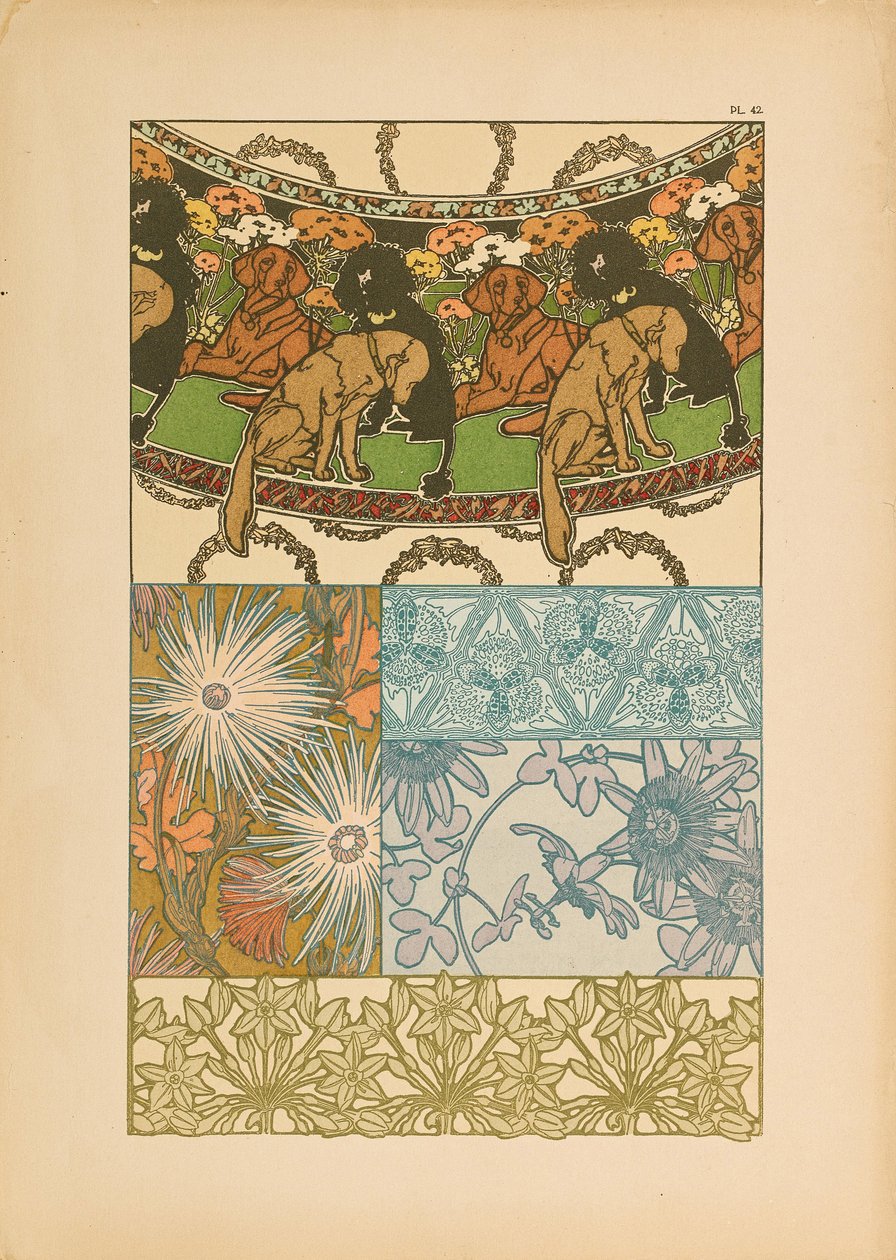 Dekorativní dokumenty, 1902. od Alfons Marie Mucha