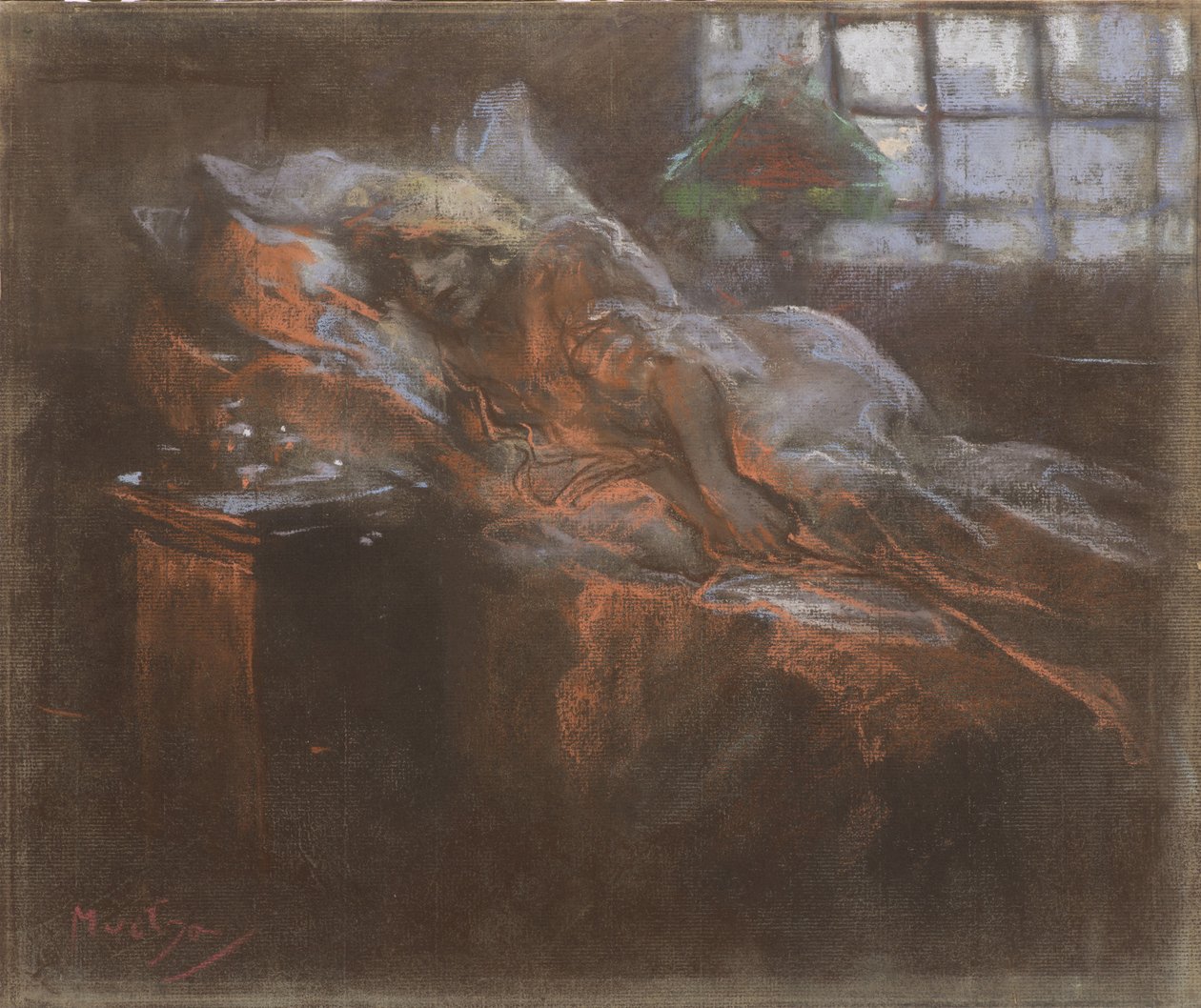Snění. od Alfons Marie Mucha
