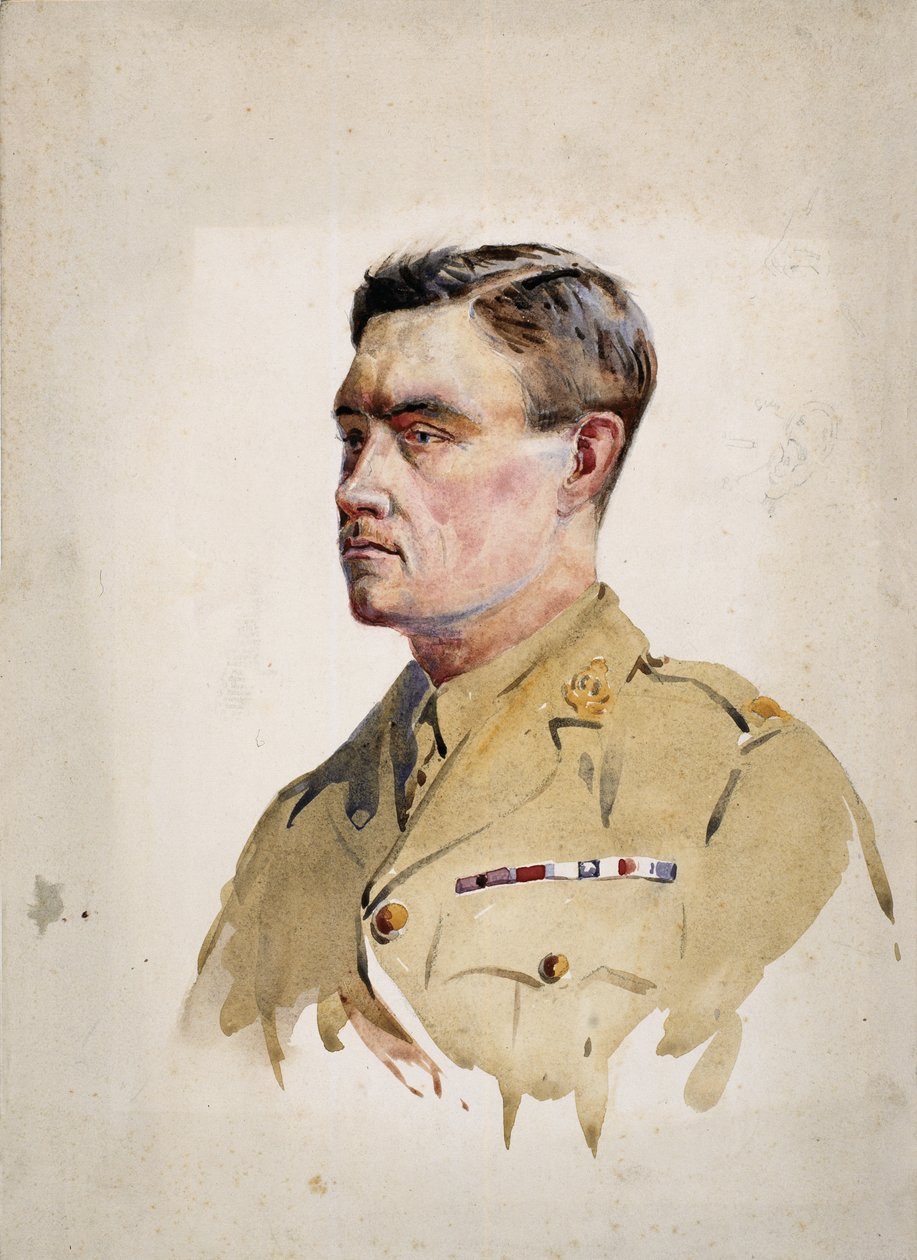 Major A. Martin-Leake, VC, 1902 od Alfred Crowdy Lovett