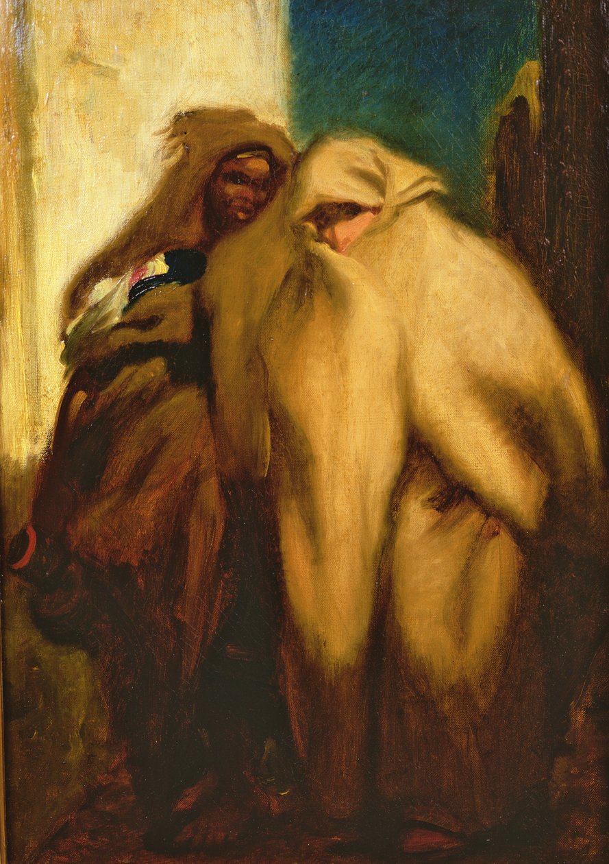 Večer, Tanger, 1860 od Alfred Dehodencq