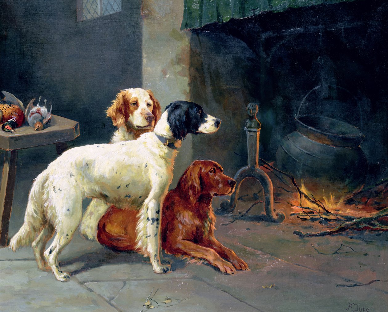 U ohně (pár 77836) od Alfred Duke