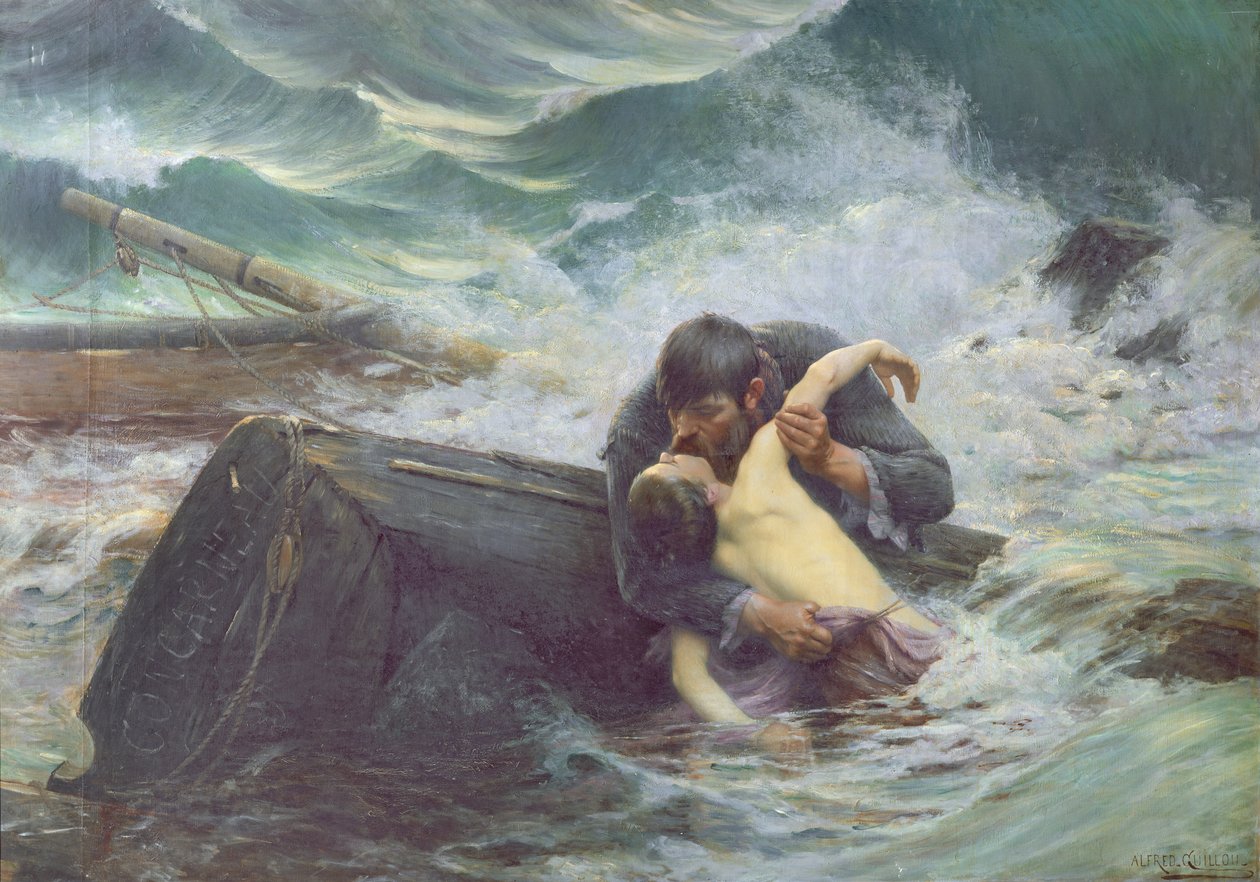 Sbohem, 1892 od Alfred Guillou