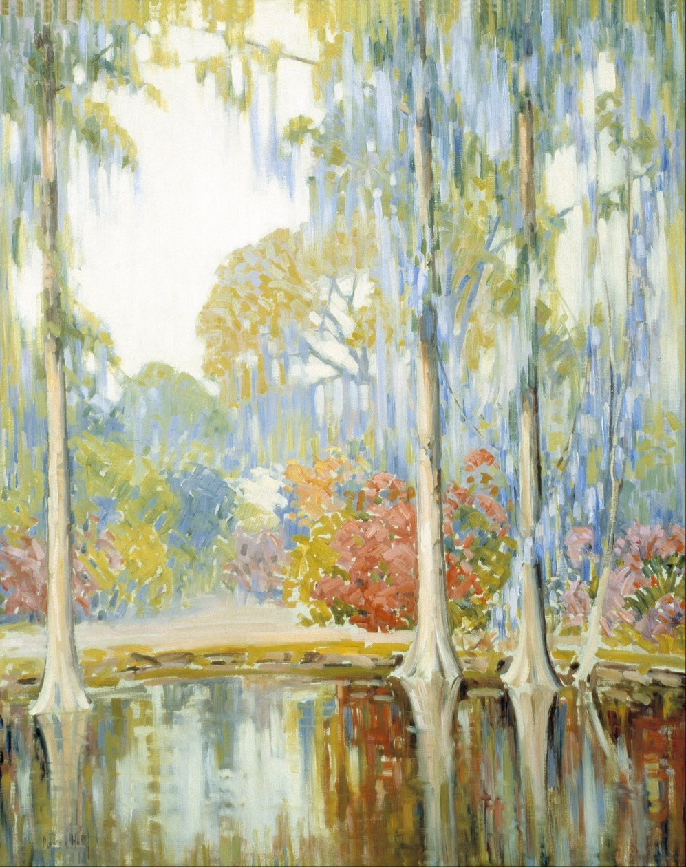 Zahrady Magnolia od Alfred Hutty
