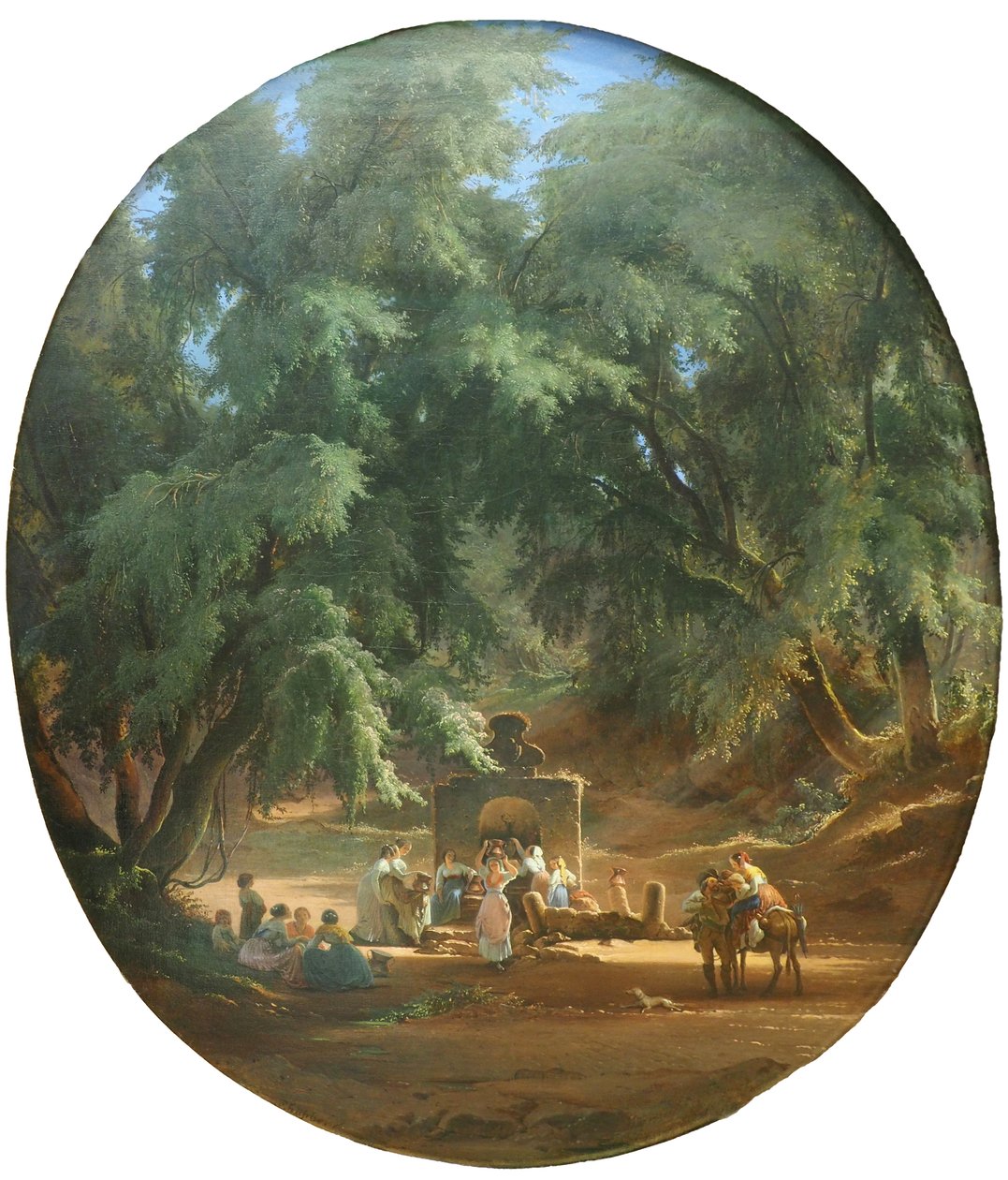 U lesní studánky od Alfred von Schüssler