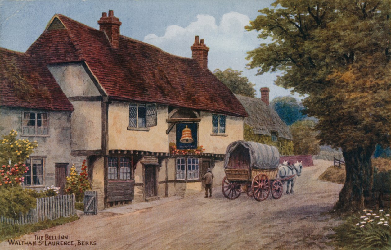 Bell Inn Waltham St Lawrence, Berks od Alfred Robert Quinton