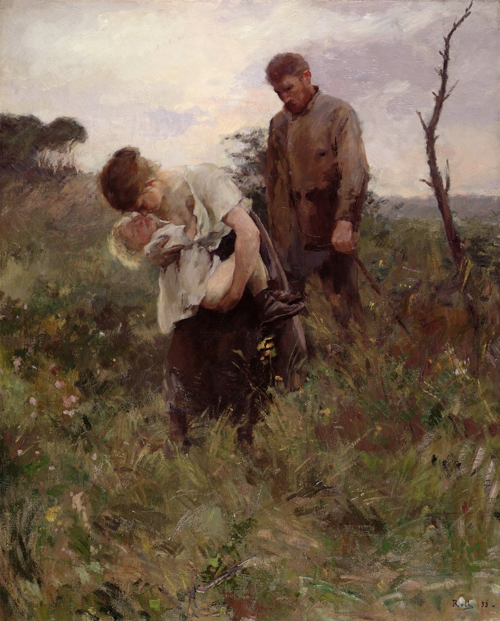 Exodus, 1893 od Alfred Roll