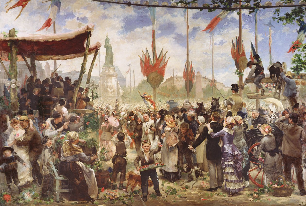 14. července 1880, 1882 od Alfred Roll