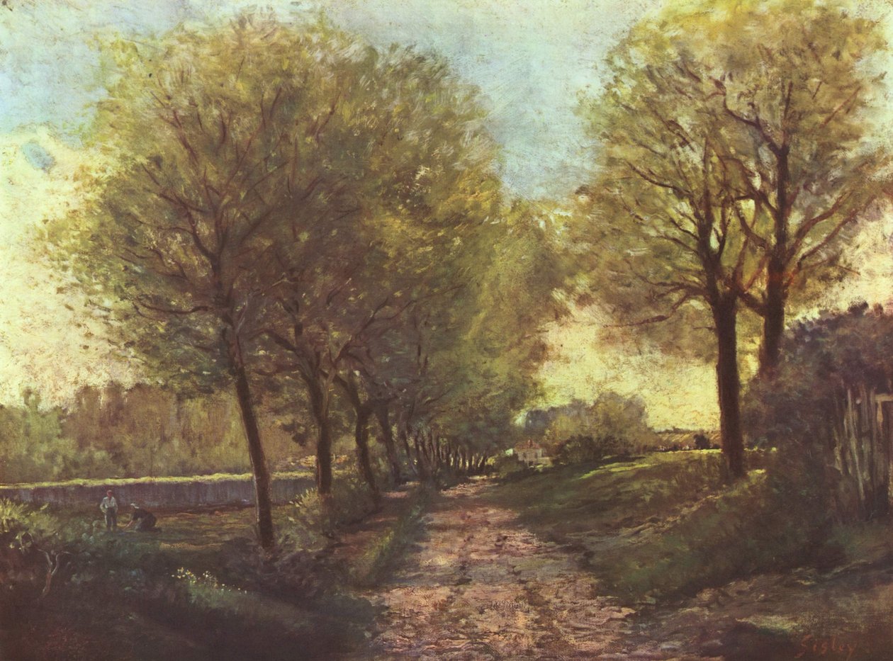 Krajinomalba od Alfred Sisley