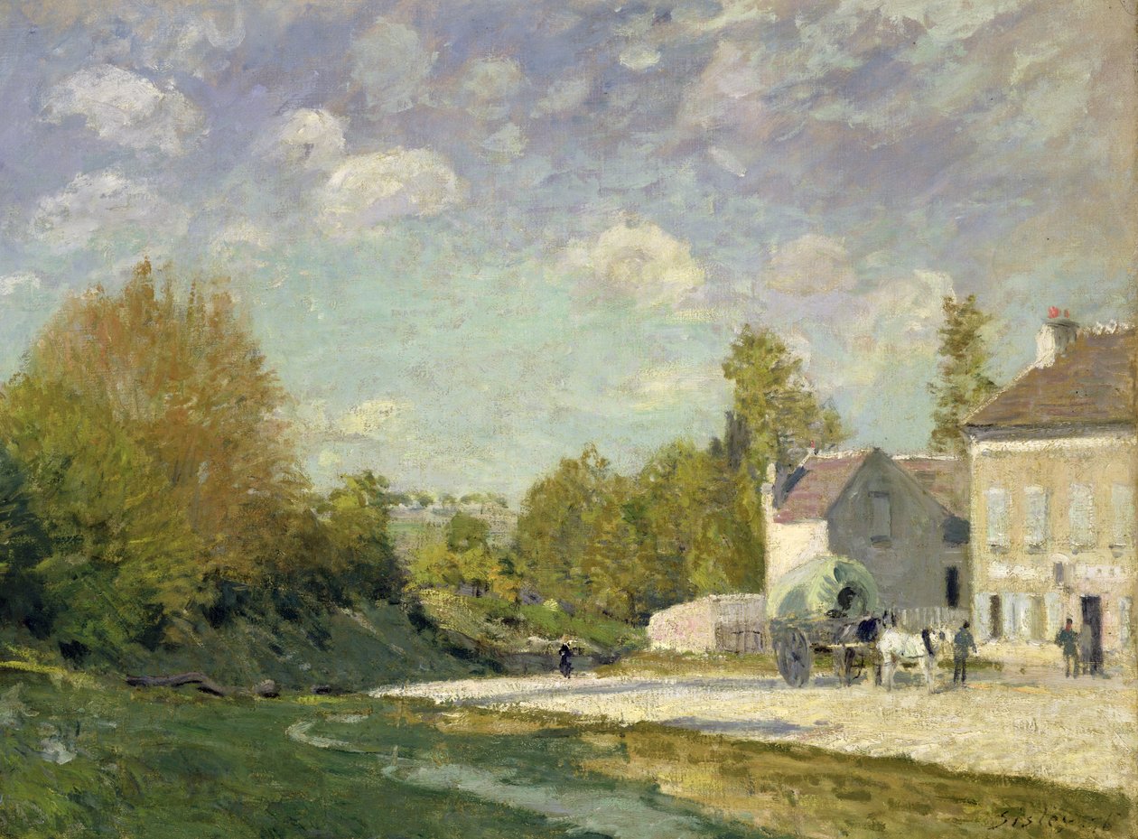 Venkov od Alfred Sisley
