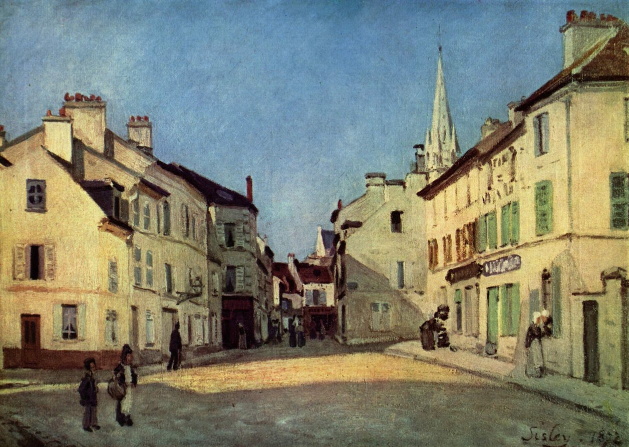 Místo v Argenteuil od Alfred Sisley