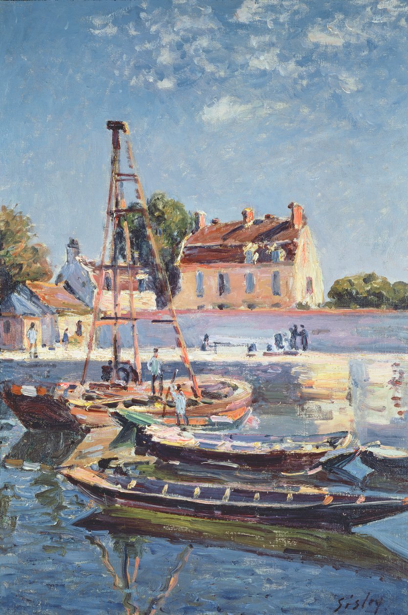 Plachetnice, c.1885 od Alfred Sisley