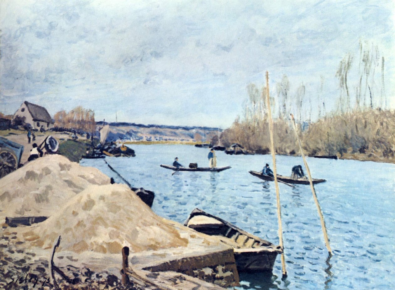 Seina u Port Marly od Alfred Sisley