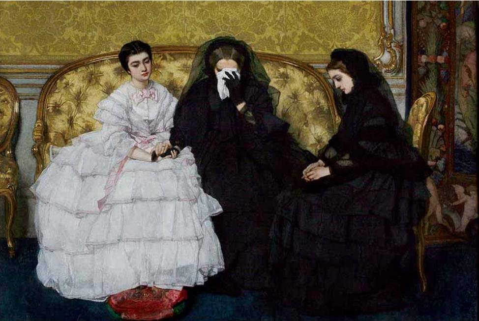Na památku od Alfred Emile Stevens