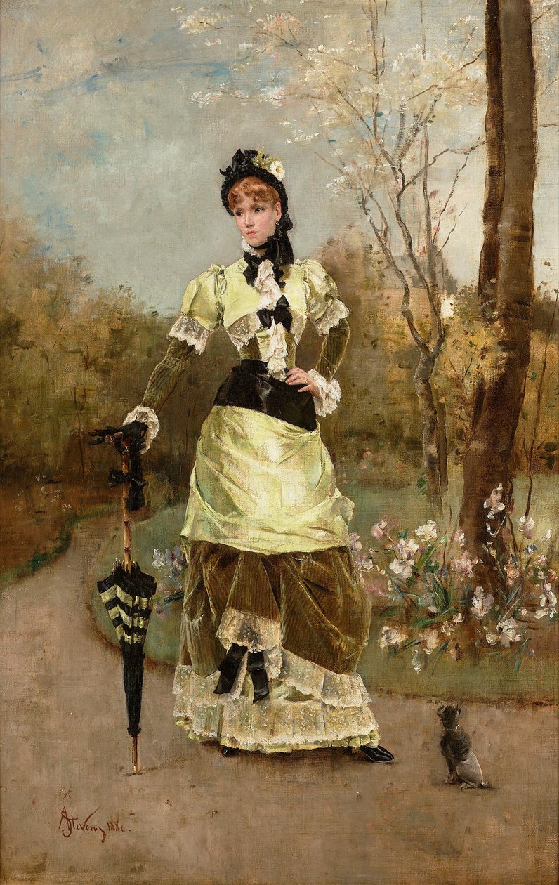 Pařížan od Alfred Emile Stevens