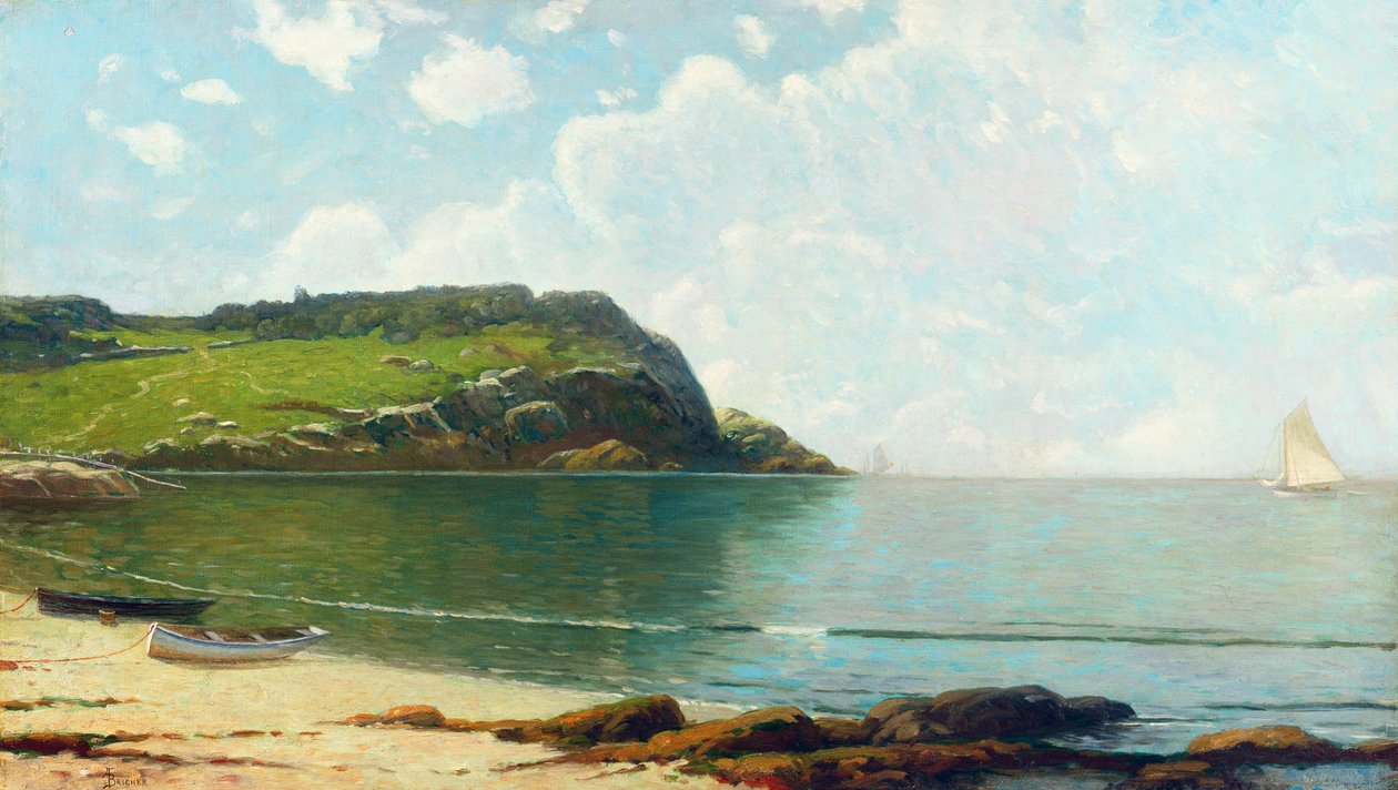 Letní plavba od Alfred Thompson Bricher