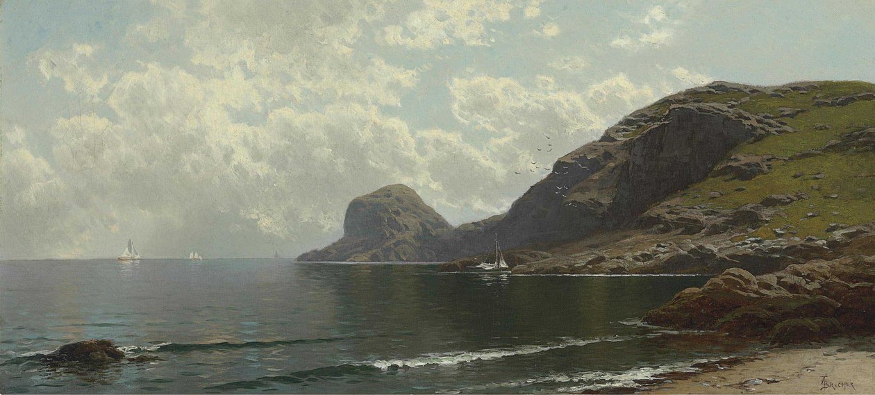 Přímořská krajina od Alfred Thompson Bricher