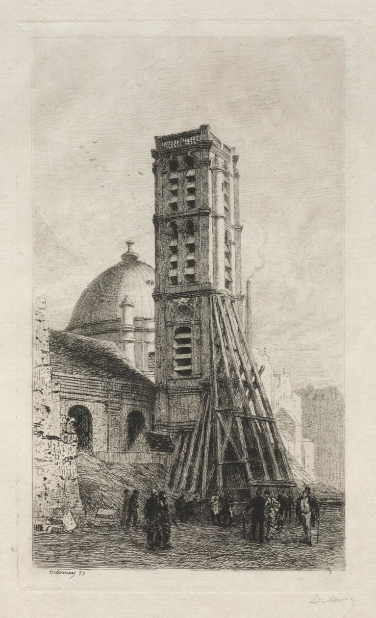 Kostel Saint-Roch od Alfred Alexandre Delauney