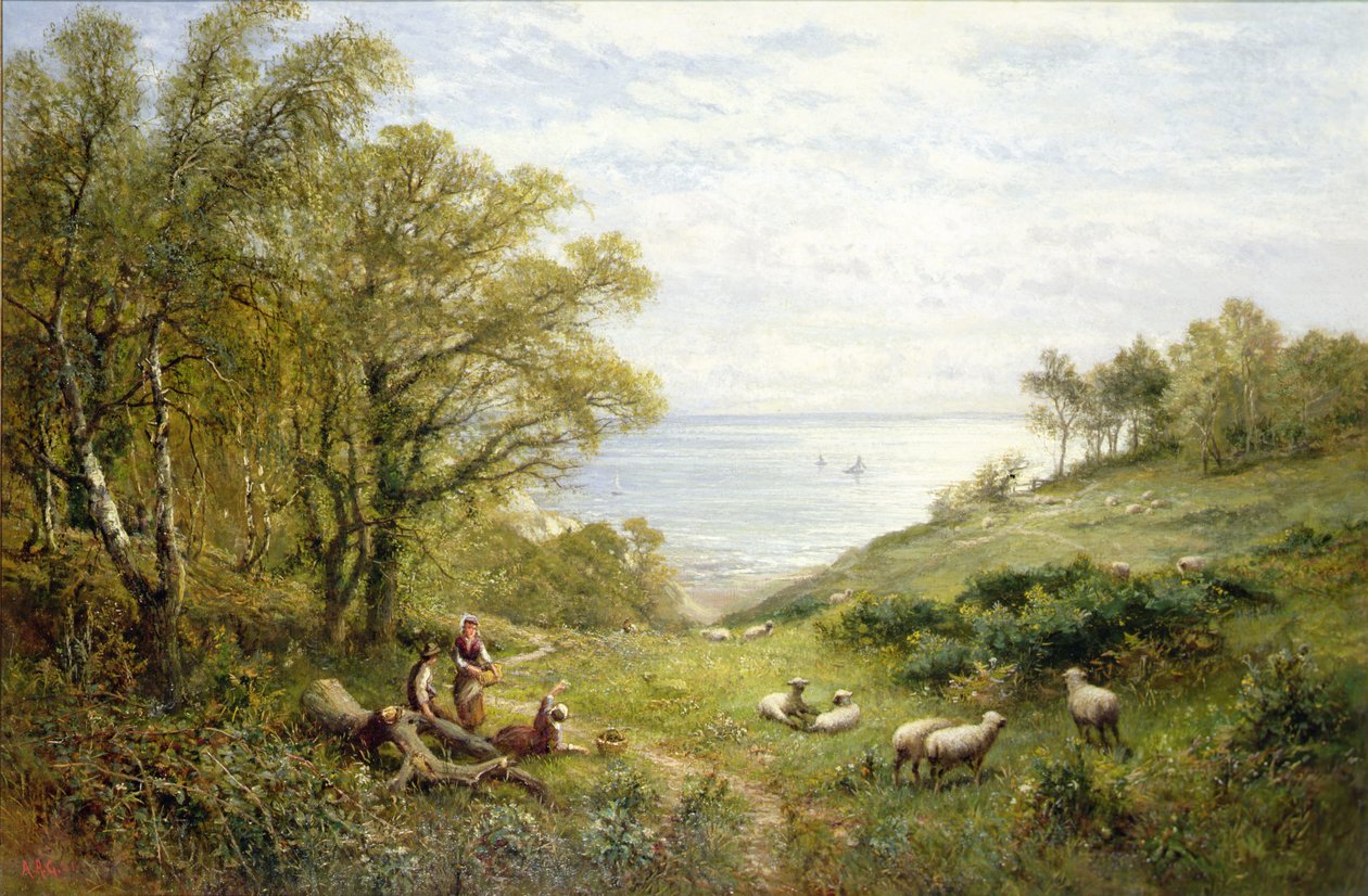 U moře od Alfred Augustus Glendening