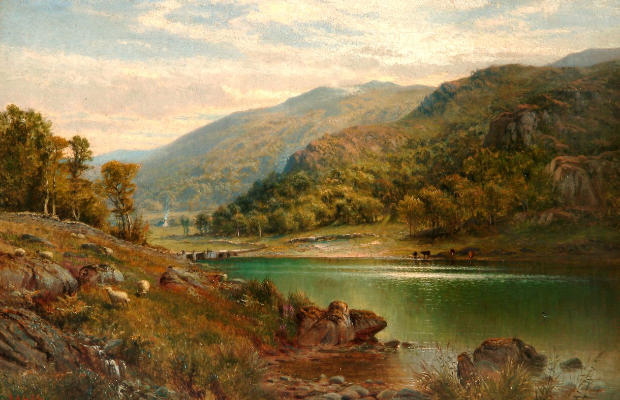 Llyn Mymbyr, Capel Curig, 1882 od Alfred Augustus Glendening