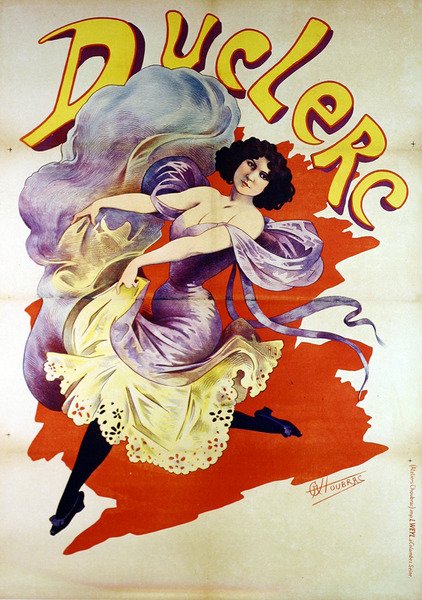 Plakát Duclerc (barevný lito) od Alfred Choubrac