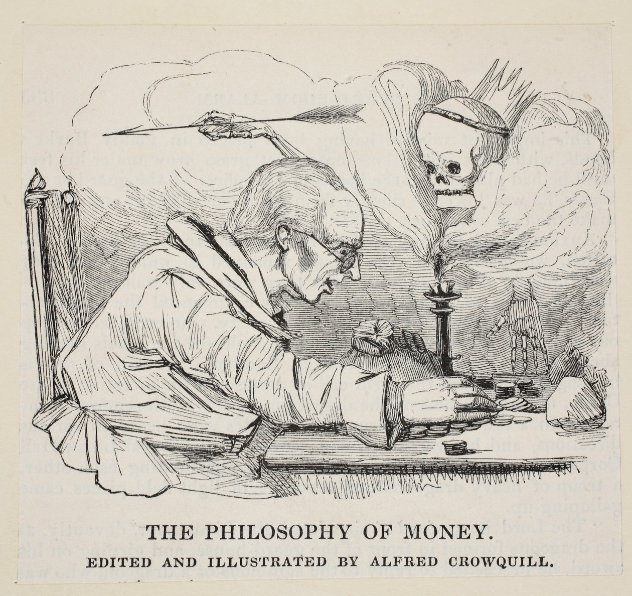 The Philosophy of Money, pub. C. 1842 od Alfred Crowquill