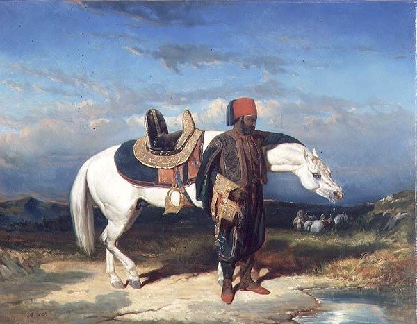Místo pití od Alfred Dedreux