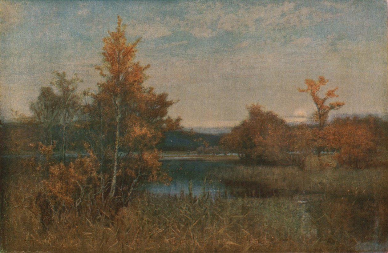 An Autumn Afterglow, 1886, c1930. od Alfred East