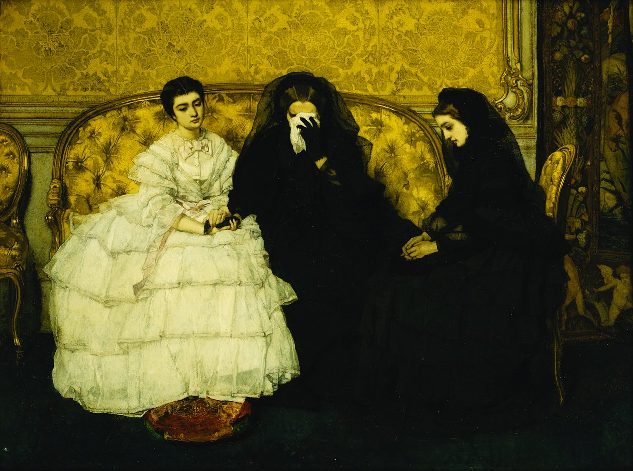 The Consolation, 1857 od Alfred Emile Stevens