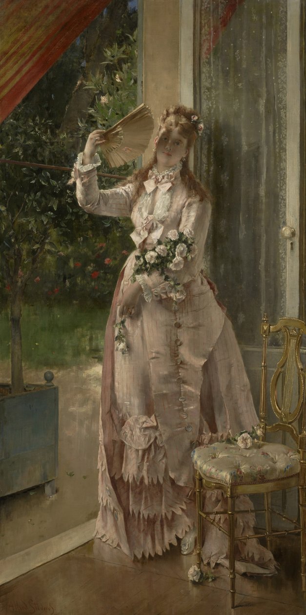 Léto, 1877 od Alfred Emile Stevens
