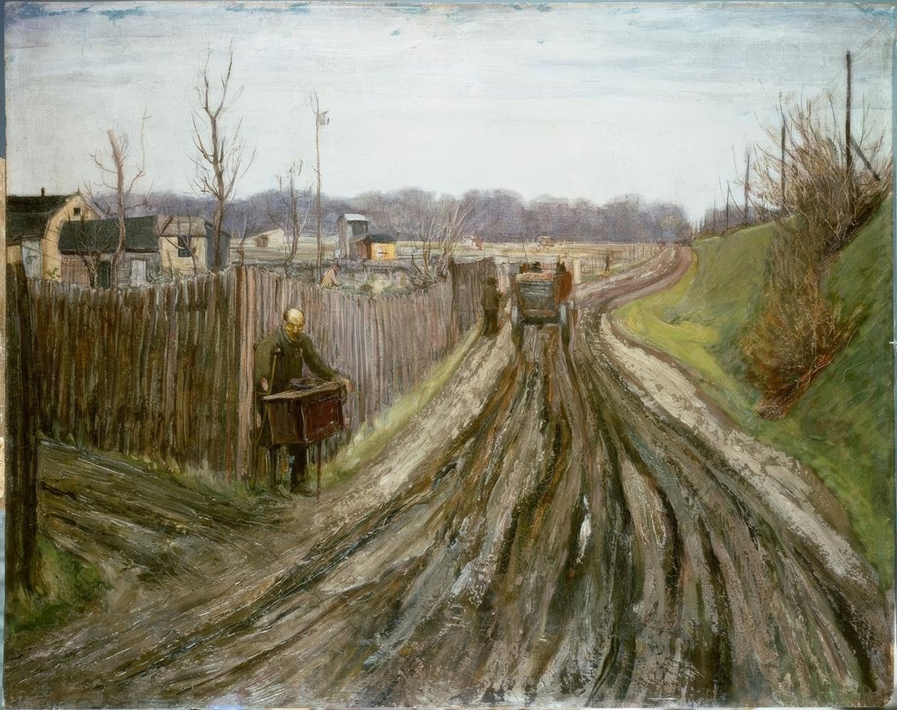 Leierkastenmann od Alfred Frank
