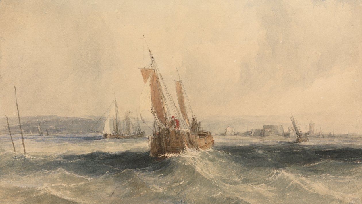 Odeslání z Isle of Wight od Alfred Gomersal Vickers
