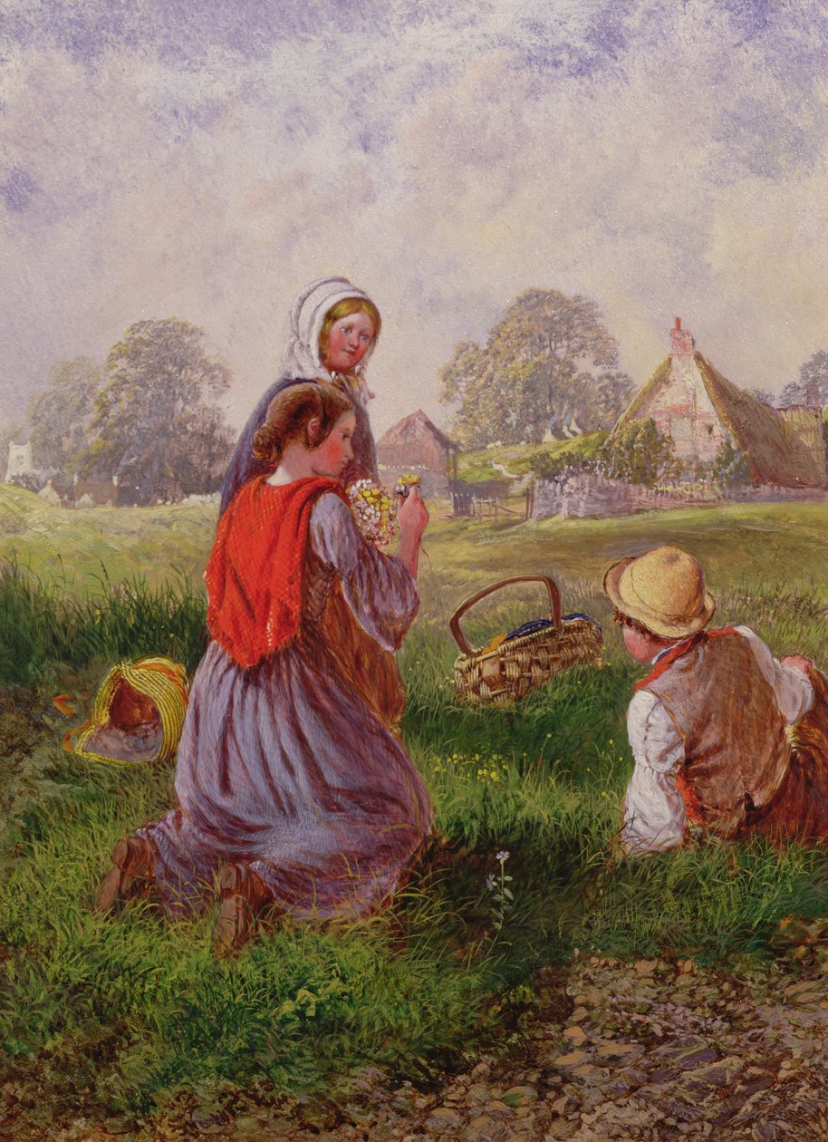 Sbírání květin od Alfred H. Green