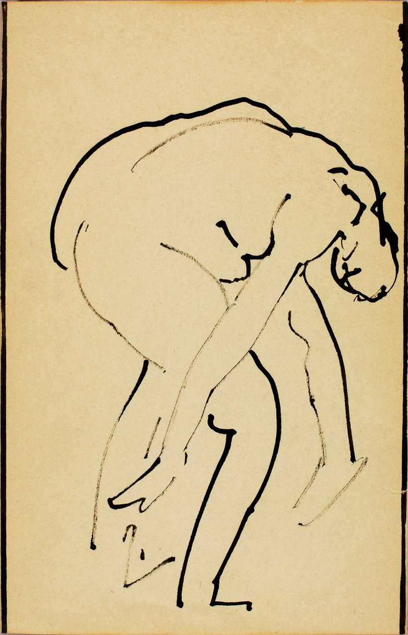 Ohýbání aktů od Alfred H. Maurer