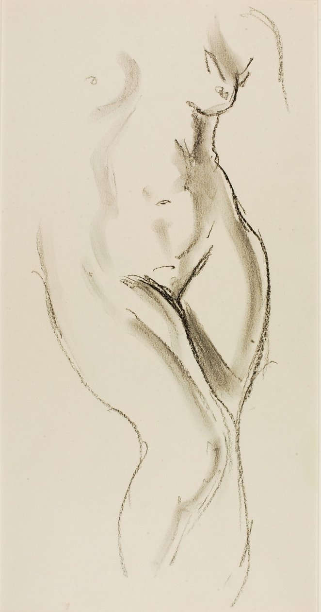 Stojící akt od Alfred H. Maurer