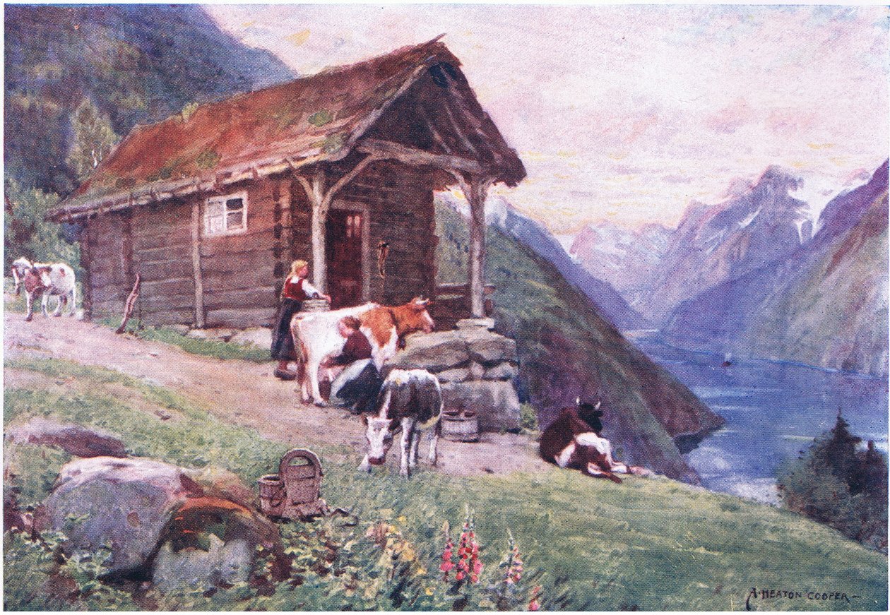 A Saeter od Alfred Heaton Cooper