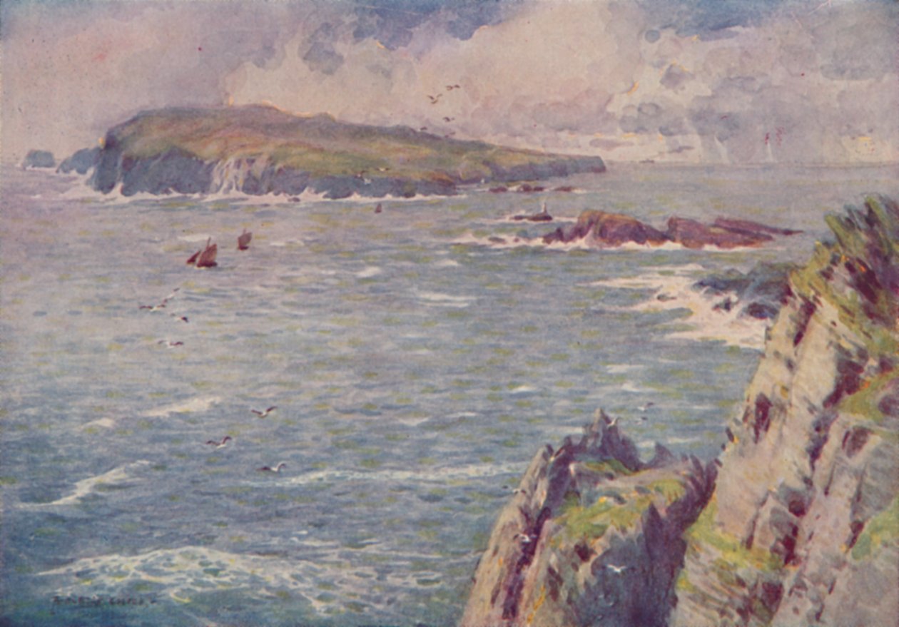 The Calf of Man, 1910 od Alfred Heaton Cooper