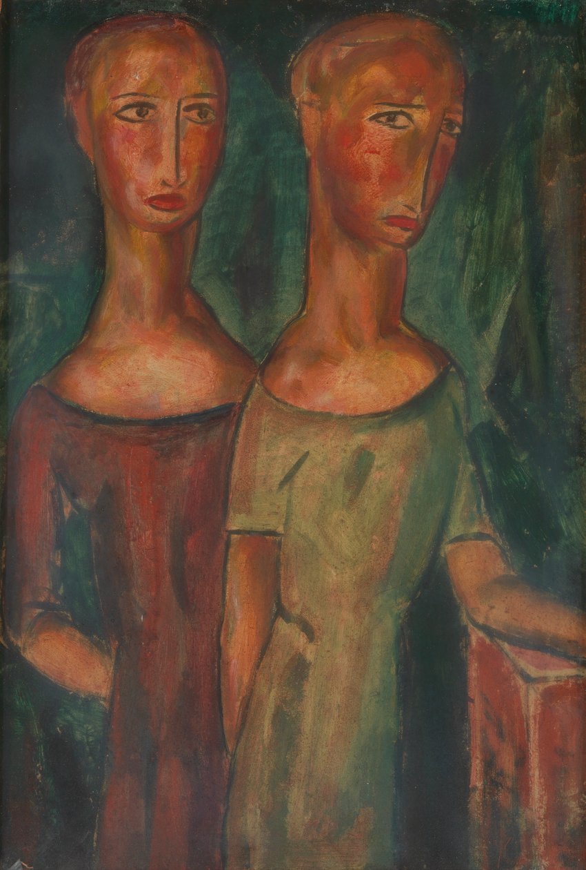 Dualita, ca. 1925-1930. od Alfred Henry Maurer
