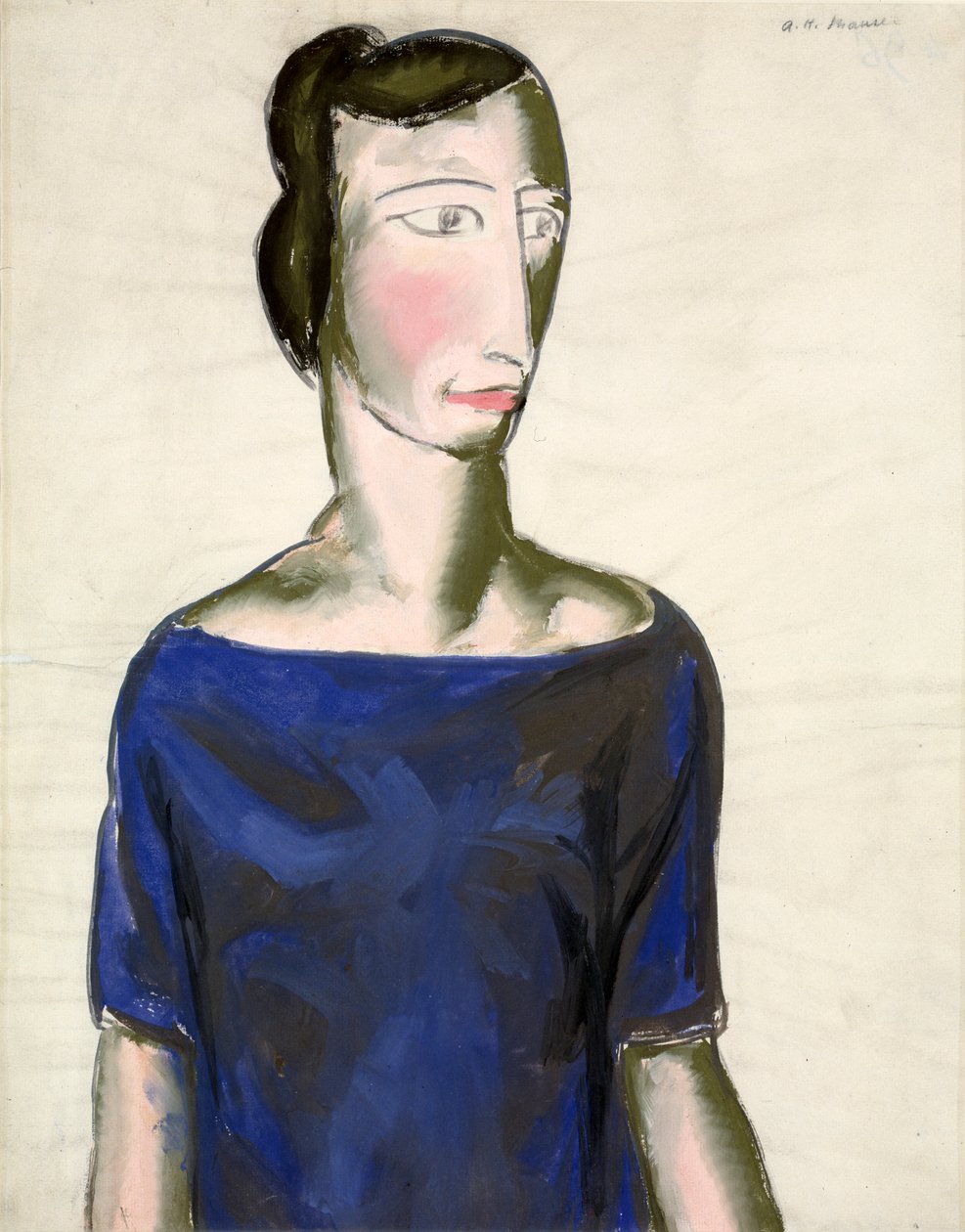 Portrét dívky, 1923. od Alfred Henry Maurer