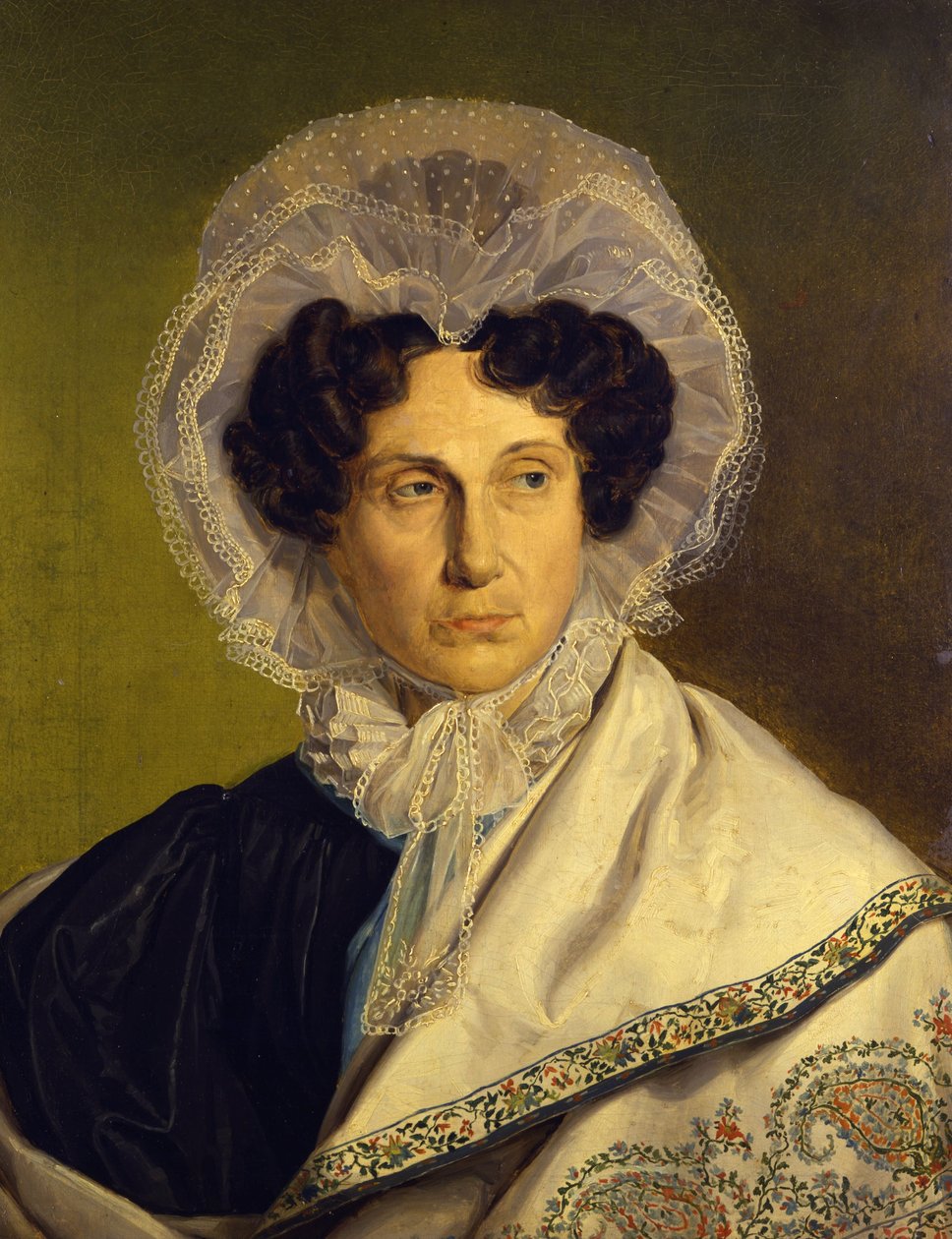 Portrét umělcovy matky, c.1833 od Alfred Rethel