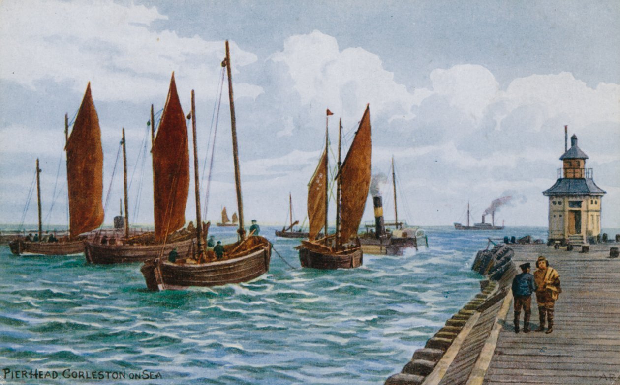 Pier Head, Gorleston-on-Sea od Alfred Robert Quinton