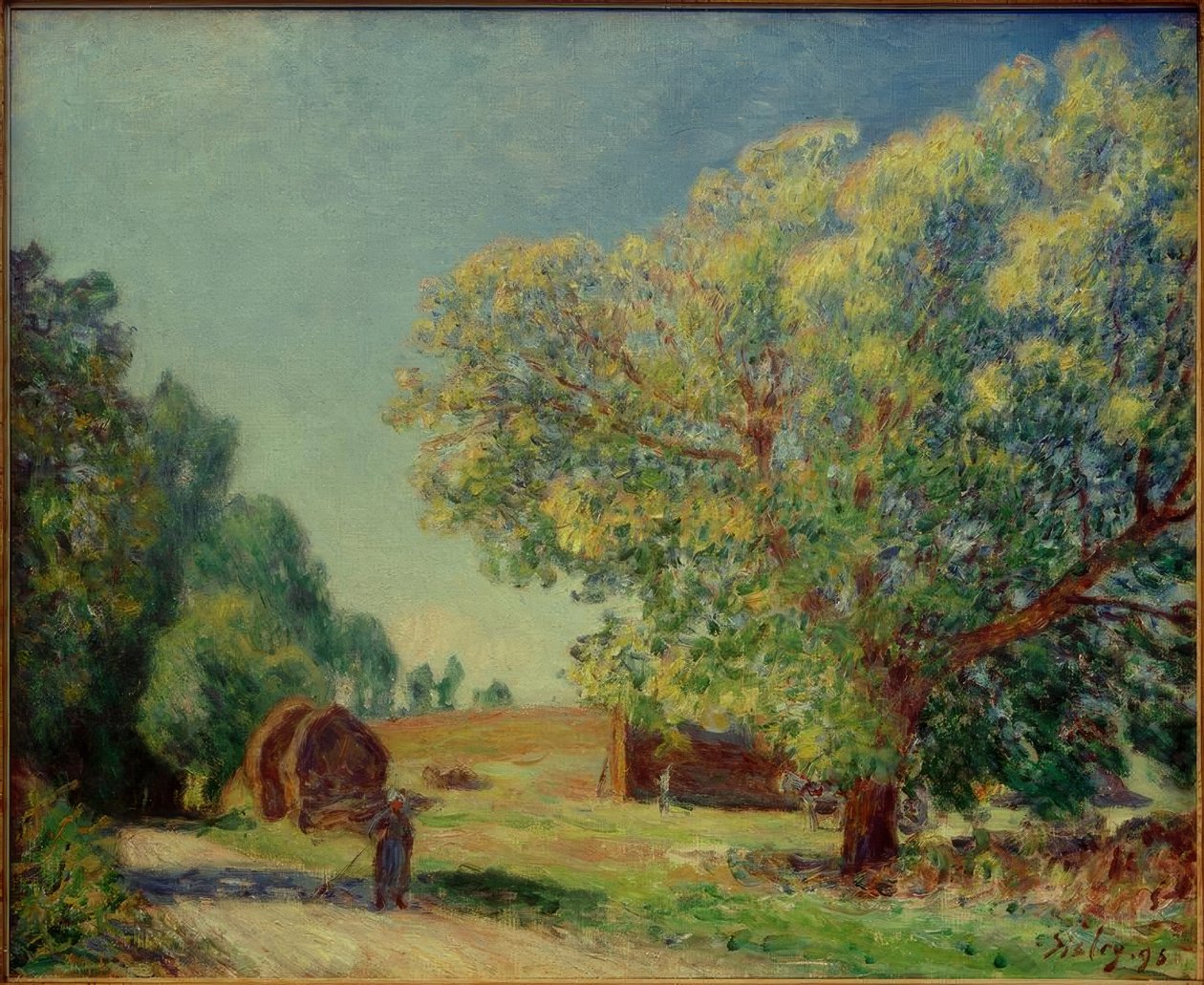 Kolem lesa od Alfred Sisley