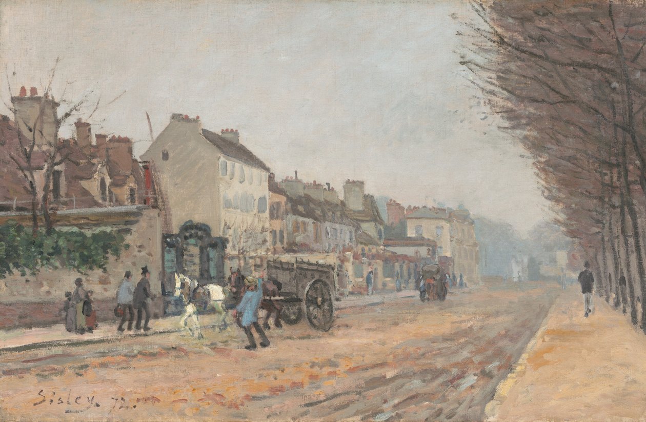 Heloise Boulevard, Argenteuil od Alfred Sisley